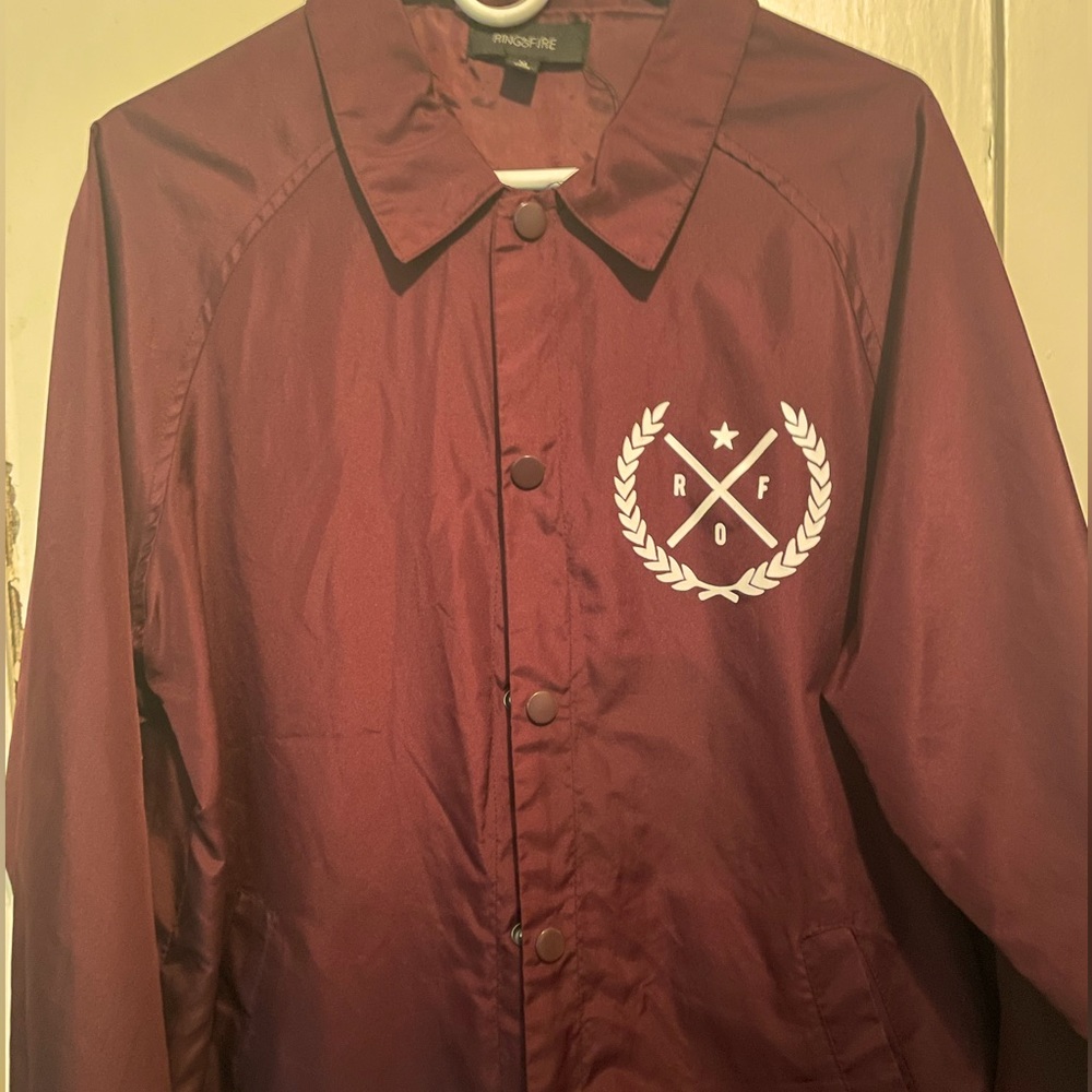 Ring Of Fire Windbreaker NWOT